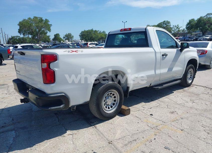Photo 4 of 2021 Chevrolet Silverado 1500 4WD LONG BED WT (VIN 3GCNYAEH1MG295419)