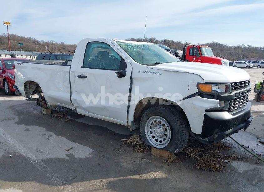 2019 Chevrolet Silverado 1500 WORK TRUCK (VIN 3GCNYAEHXKG214799) main photo