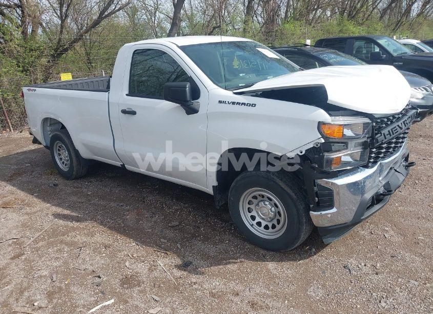 2022 Chevrolet Silverado 1500 LTD 4WD LONG BED WT (VIN 3GCNYAEK3NG214966) main photo