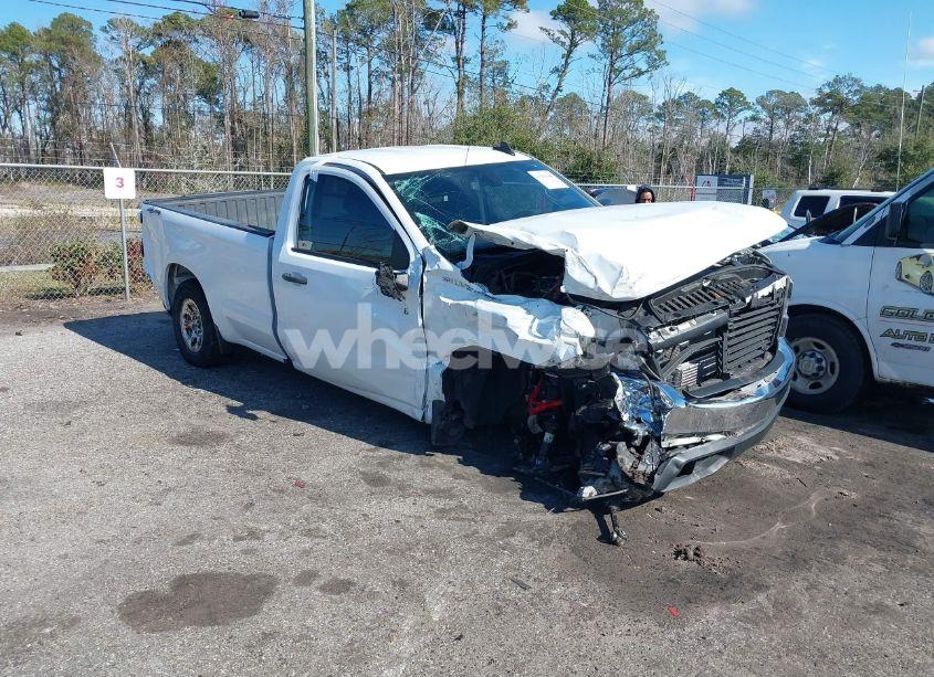 2021 Chevrolet Silverado 1500 4WD LONG BED WT (VIN 3GCNYAEK5MG393641) main photo