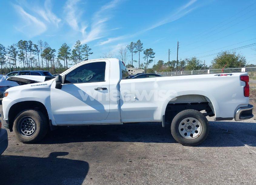 Photo 14 of 2021 Chevrolet Silverado 1500 4WD LONG BED WT (VIN 3GCNYAEK5MG393641)