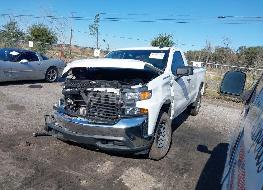 Photo 2 of 2021 Chevrolet Silverado 1500 4WD LONG BED WT (VIN 3GCNYAEK5MG393641)