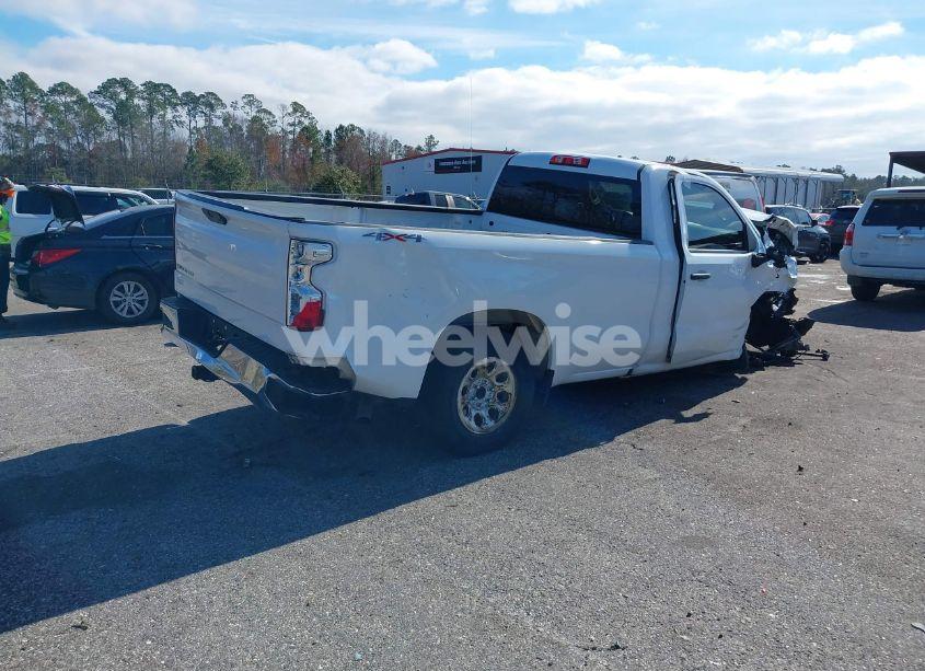 Photo 4 of 2021 Chevrolet Silverado 1500 4WD LONG BED WT (VIN 3GCNYAEK5MG393641)
