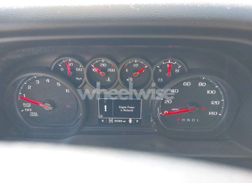 Photo 7 of 2021 Chevrolet Silverado 1500 4WD LONG BED WT (VIN 3GCNYAEK5MG393641)