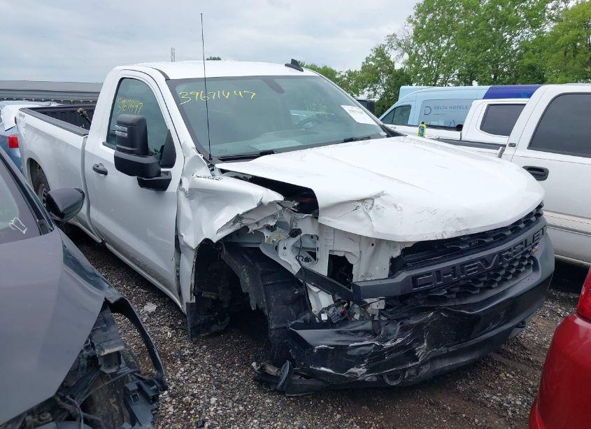 2021 Chevrolet Silverado 1500 4WD REGULAR CAB LONG BED WT (VIN 3GCNYAEK9MG305433) main photo