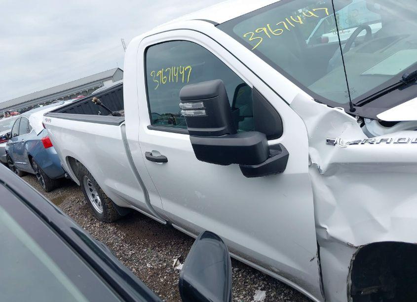 Photo 14 of 2021 Chevrolet Silverado 1500 4WD REGULAR CAB LONG BED WT (VIN 3GCNYAEK9MG305433)