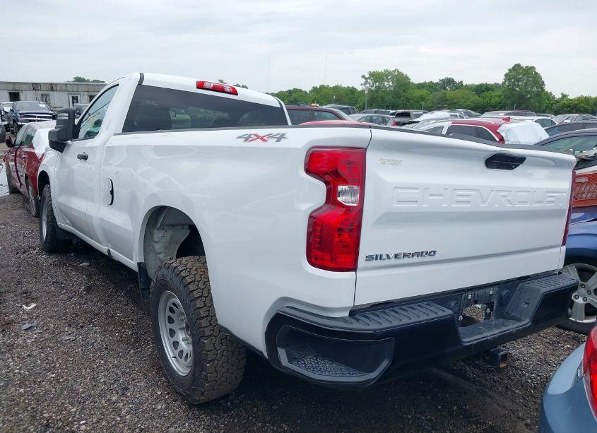 Photo 3 of 2021 Chevrolet Silverado 1500 4WD REGULAR CAB LONG BED WT (VIN 3GCNYAEK9MG305433)