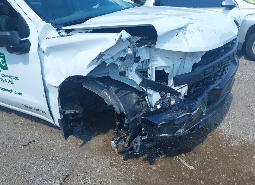 Photo 6 of 2021 Chevrolet Silverado 1500 4WD REGULAR CAB LONG BED WT (VIN 3GCNYAEK9MG305433)