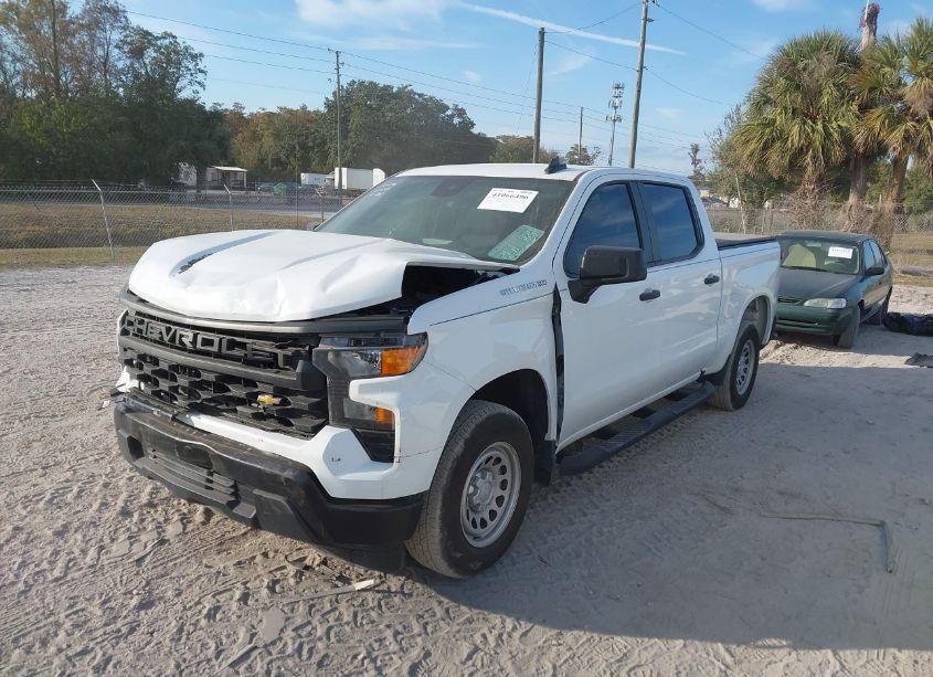 Photo 2 of 2023 Chevrolet Silverado 1500 2WD SHORT BED WT (VIN 3GCPAAEKXPG215306)