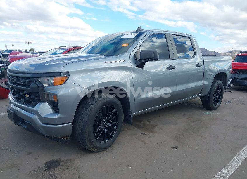 Photo 2 of 2023 Chevrolet Silverado 1500 2WD SHORT BED CUSTOM (VIN 3GCPABEK0PG172648)