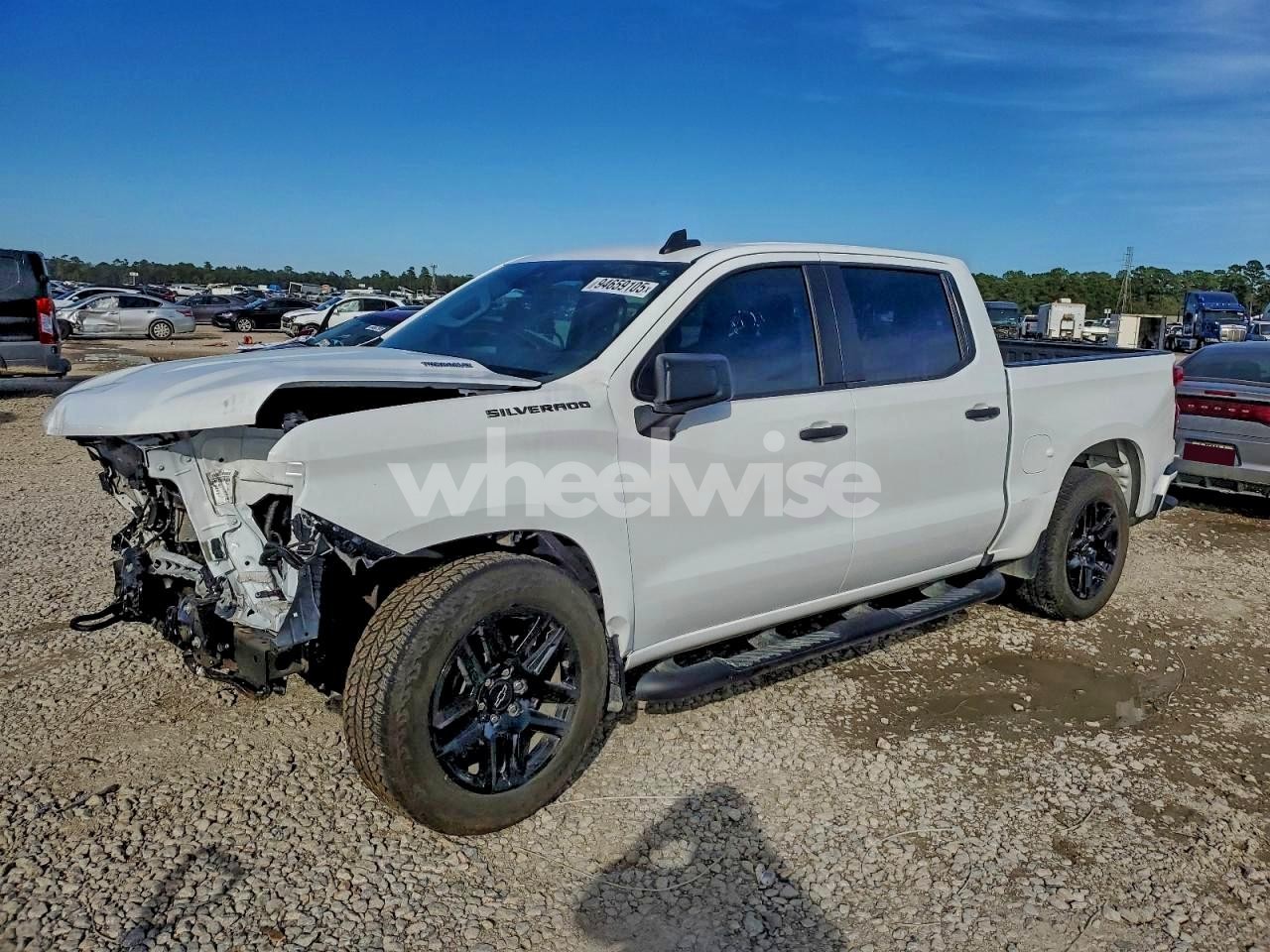 2024 CHEVROLET SILVERADO C1500 CUSTOM (VIN 3GCPABEK0RG425003) main photo