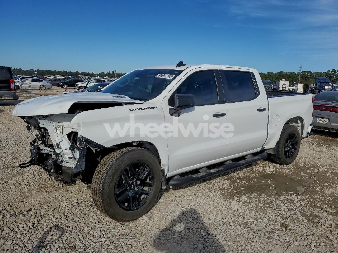 Photo 2 of 2024 CHEVROLET SILVERADO C1500 CUSTOM (VIN 3GCPABEK0RG425003)