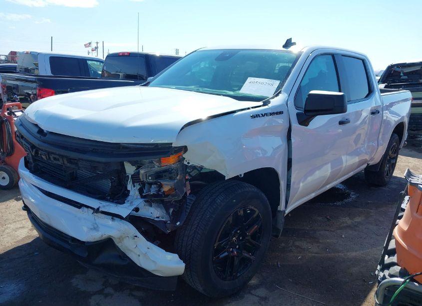 Photo 2 of 2024 Chevrolet Silverado 1500 2WD SHORT BED CUSTOM (VIN 3GCPABEK1RG332135)