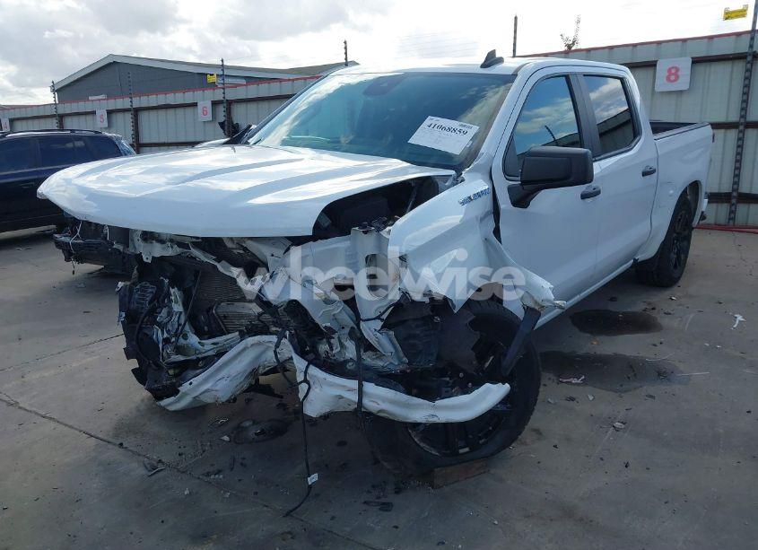 Photo 2 of 2022 Chevrolet Silverado 1500 2WD SHORT BED CUSTOM (VIN 3GCPABEK4NG578414)