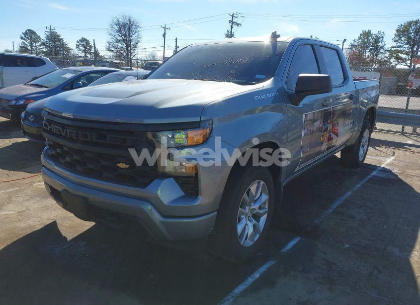 Photo 2 of 2024 Chevrolet Silverado 1500 2WD SHORT BED CUSTOM (VIN 3GCPABEK4RG160103)