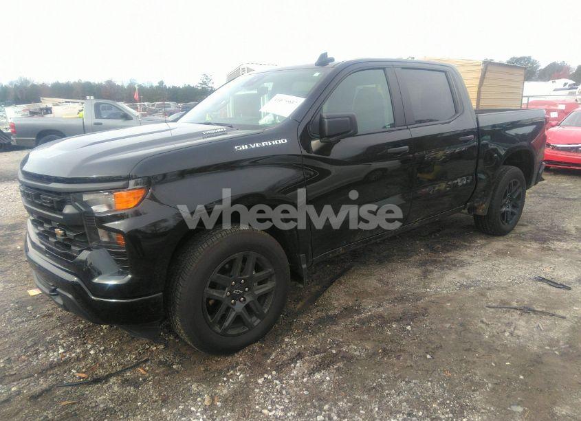 Photo 2 of 2024 Chevrolet Silverado 1500 2WD SHORT BED CUSTOM (VIN 3GCPABEK5RG411257)