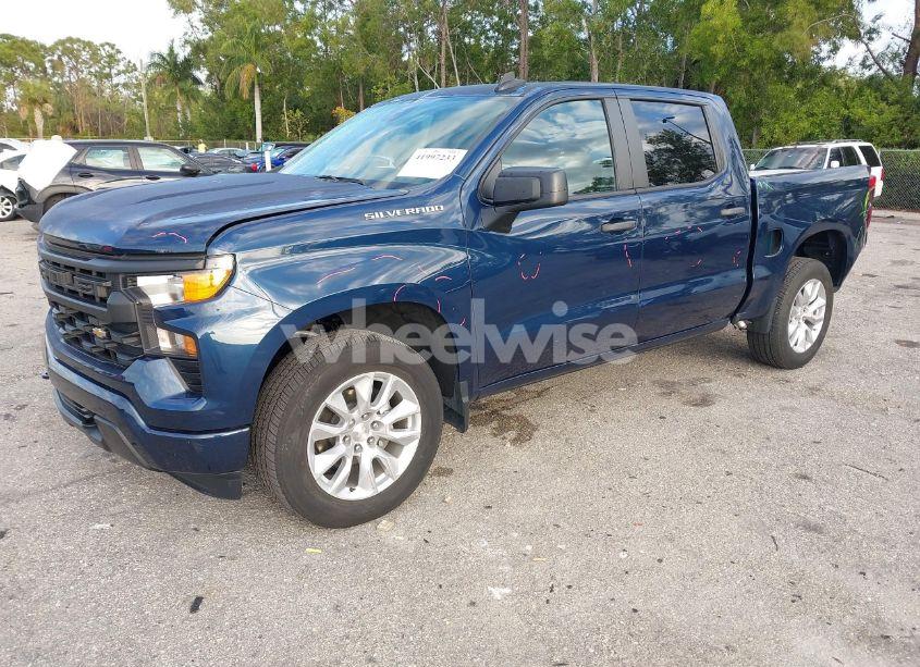 Photo 2 of 2023 Chevrolet Silverado 1500 2WD SHORT BED CUSTOM (VIN 3GCPABEK7PG135872)