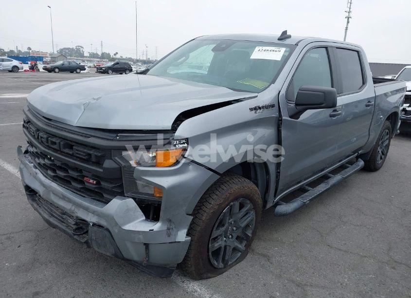 Photo 2 of 2024 Chevrolet Silverado 1500 2WD SHORT BED CUSTOM (VIN 3GCPABEK7RG311970)