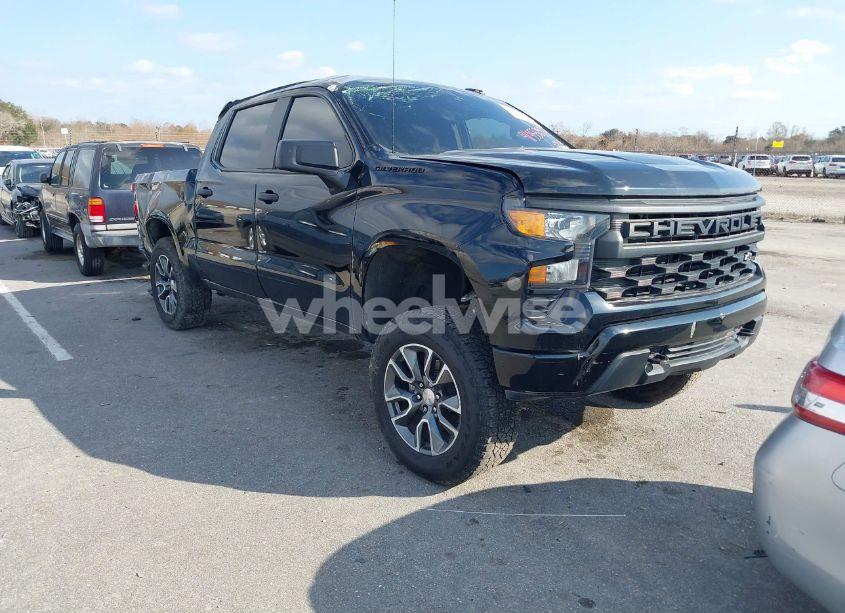 2023 Chevrolet Silverado 1500 2WD SHORT BED CUSTOM (VIN 3GCPABEKXPG134649) main photo