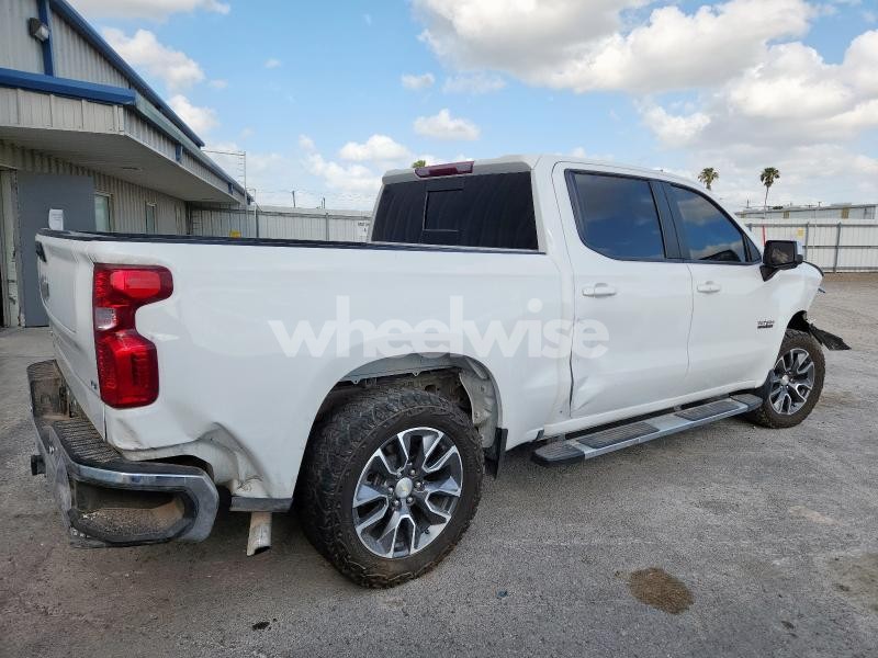 Photo 4 of 2022 CHEVROLET SILVERADO C1500 LT (VIN 3GCPACEK9NG574090)