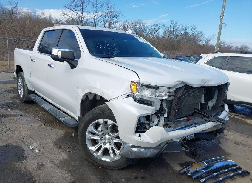 2022 Chevrolet Silverado 1500 2WD SHORT BED LTZ (VIN 3GCPAEED1NG539735) main photo