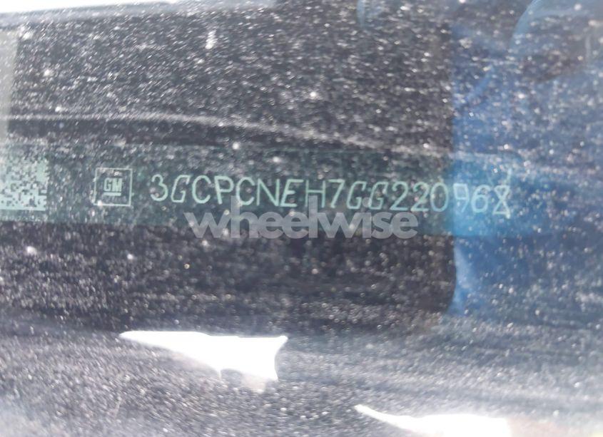 Photo 9 of 2016 Chevrolet Silverado 1500 WT (VIN 3GCPCNEH7GG220968)