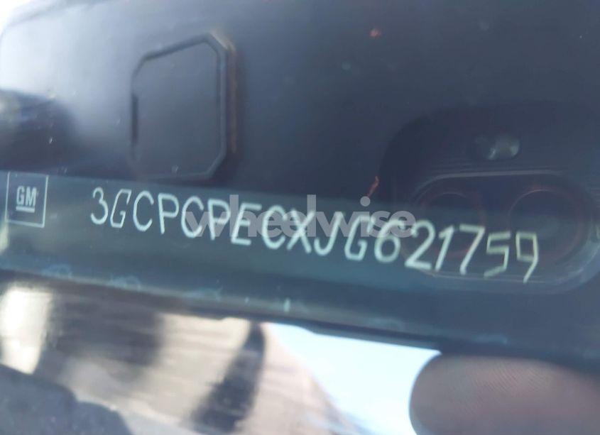 Photo 9 of 2018 Chevrolet Silverado 1500 CUSTOM (VIN 3GCPCPECXJG621759)