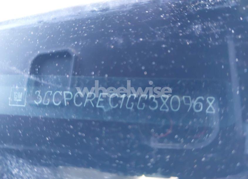 Photo 9 of 2016 Chevrolet Silverado 1500 1LT (VIN 3GCPCREC1GG380968)