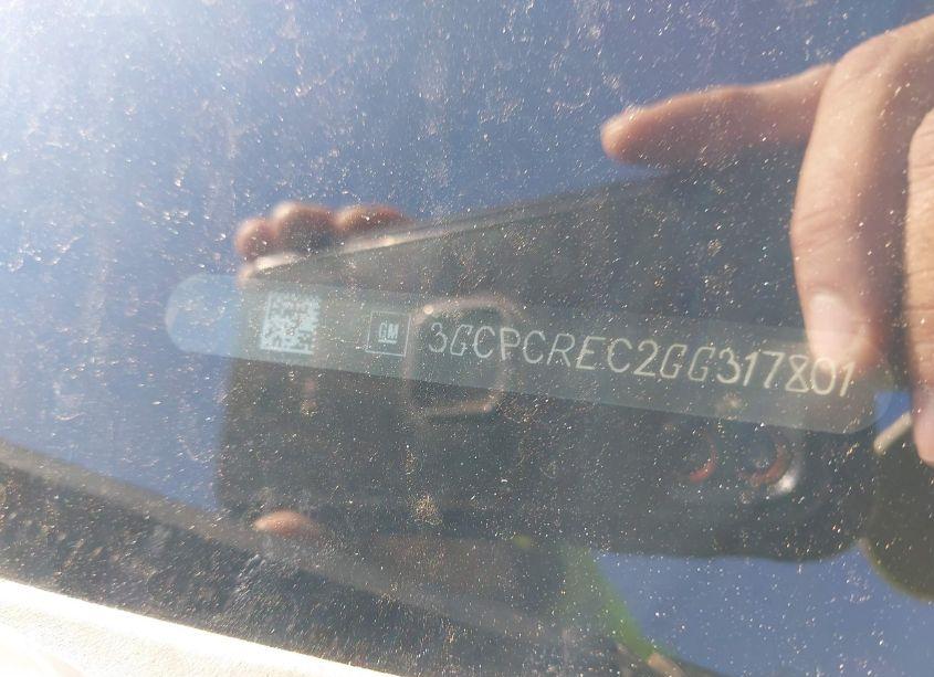 Photo 9 of 2016 Chevrolet Silverado 1500 1LT (VIN 3GCPCREC2GG317801)