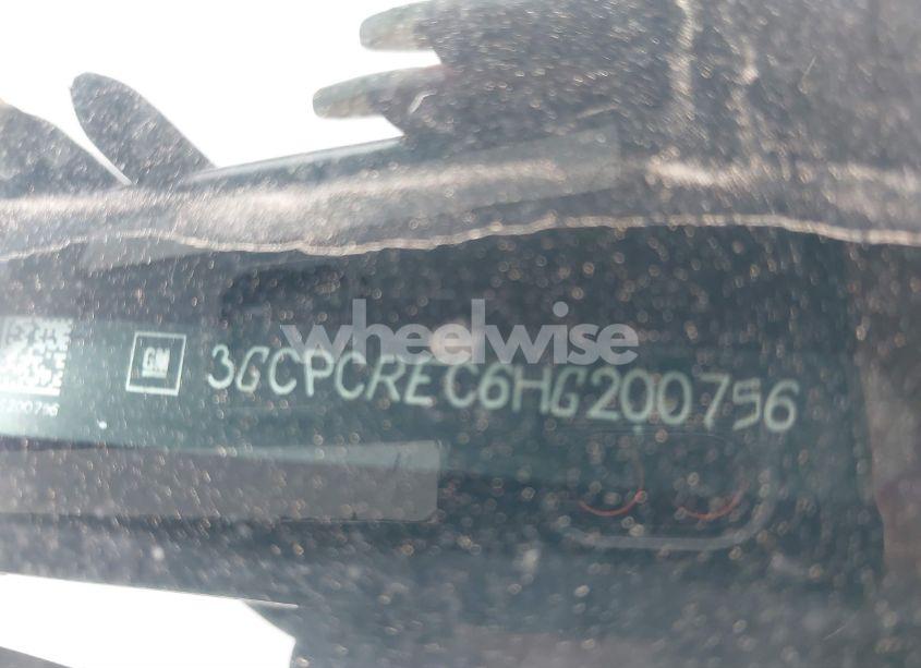 Photo 9 of 2017 Chevrolet Silverado 1500 1LT (VIN 3GCPCREC6HG200756)