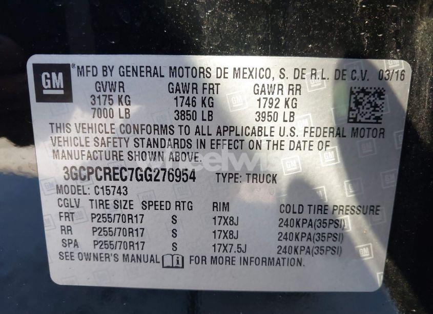 2016 Chevrolet Silverado