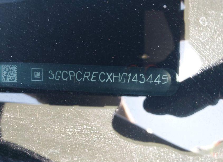 Photo 9 of 2017 Chevrolet Silverado 1500 1LT (VIN 3GCPCRECXHG143445)