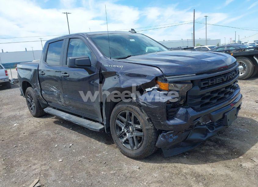 2022 Chevrolet Silverado 1500 4WD SHORT BED CUSTOM (VIN 3GCPDBEK2NG599186) main photo