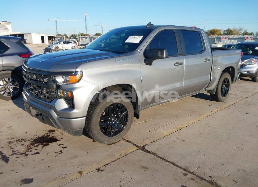 Photo 2 of 2023 Chevrolet Silverado 1500 4WD SHORT BED CUSTOM (VIN 3GCPDBEK2PG138198)