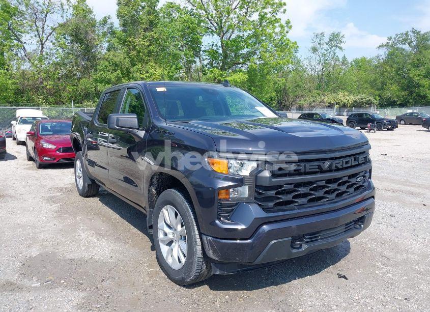 2023 Chevrolet Silverado 1500 4WD SHORT BED CUSTOM (VIN 3GCPDBEK3PG205472) main photo