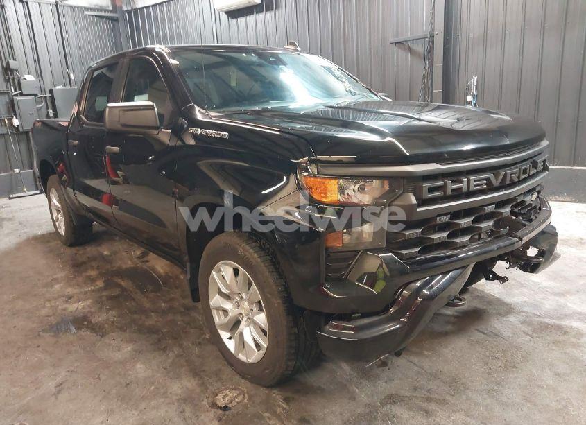 2023 Chevrolet Silverado 1500 4WD SHORT BED CUSTOM (VIN 3GCPDBEK7PG165087) main photo