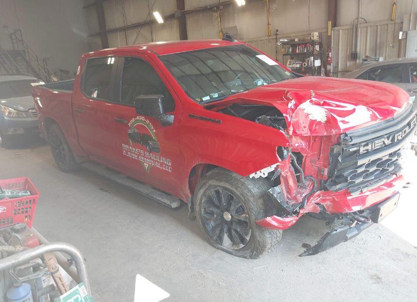 2022 Chevrolet Silverado 1500 4WD SHORT BED CUSTOM (VIN 3GCPDBEK9NG513369) main photo
