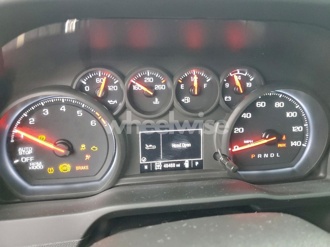 Photo 9 of 2022 CHEVROLET SILVERADO K1500 TRAIL BOSS CUSTOM (VIN 3GCPDCED8NG587289)