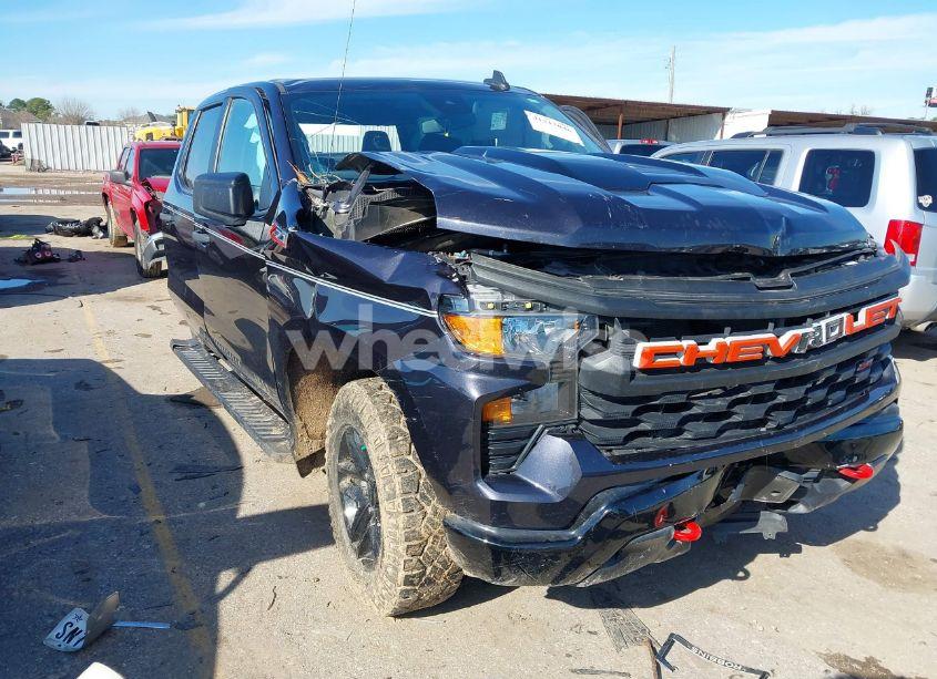 2022 Chevrolet Silverado 1500 4WD SHORT BED CUSTOM TRAIL BOSS (VIN 3GCPDCEK9NG608262) main photo