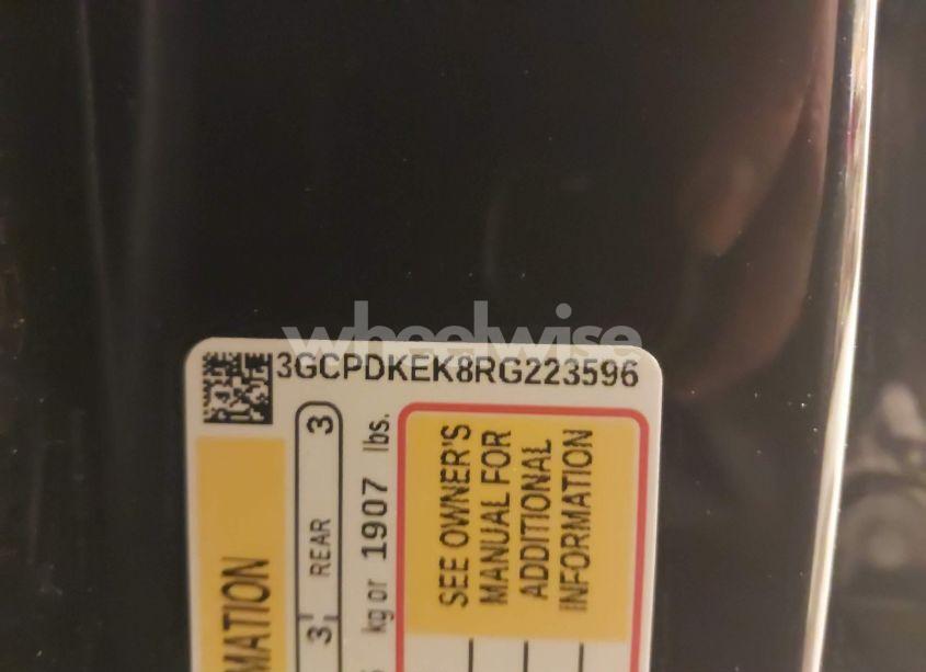 Photo 9 of 2024 Chevrolet Silverado 1500 4WD SHORT BED LT WITH 2FL (VIN 3GCPDKEK8RG223596)