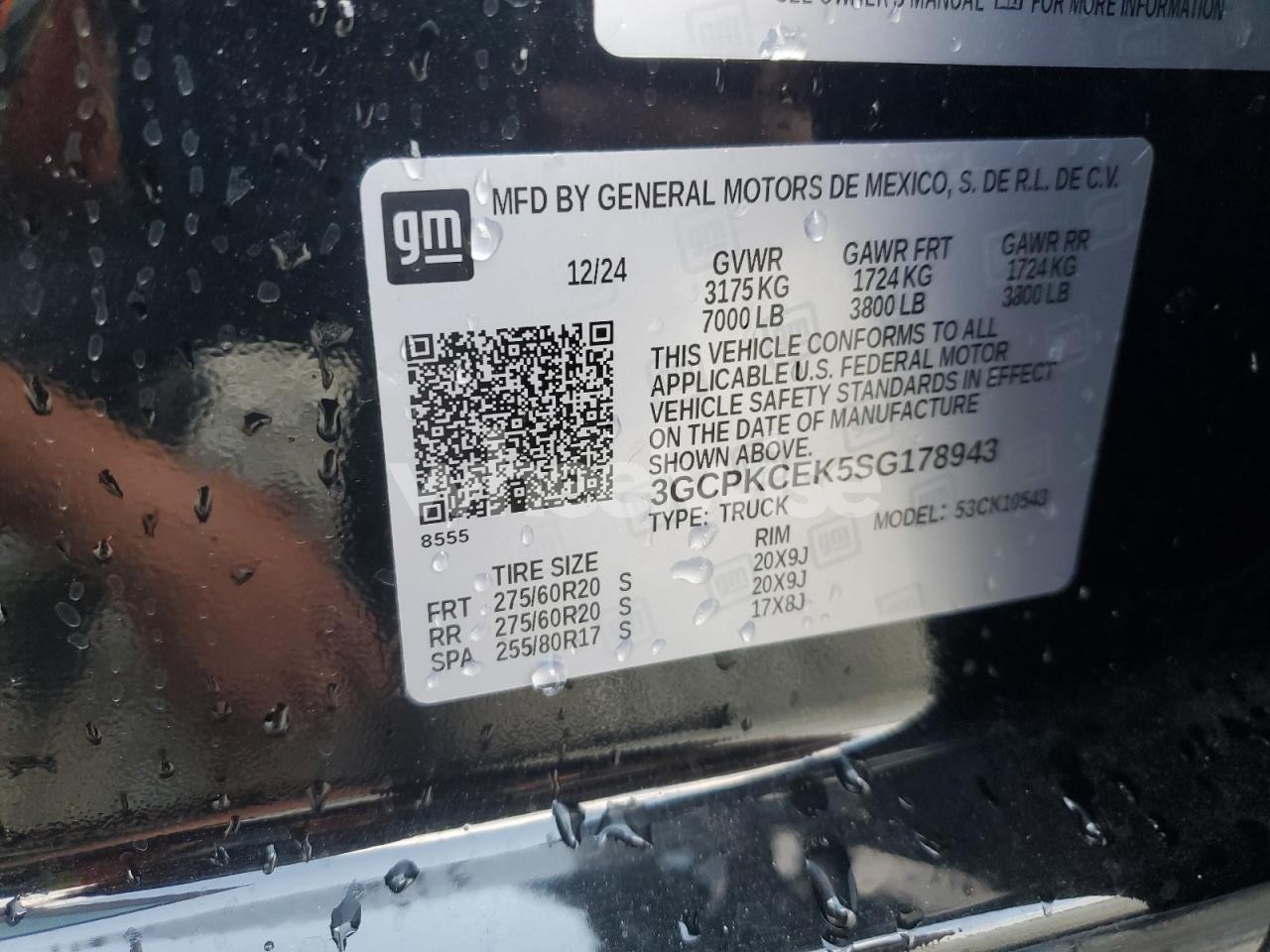 Photo 13 of 2025 CHEVROLET SILVERADO K1500 TRAIL BOSS CUSTOM (VIN 3GCPKCEK5SG178943)