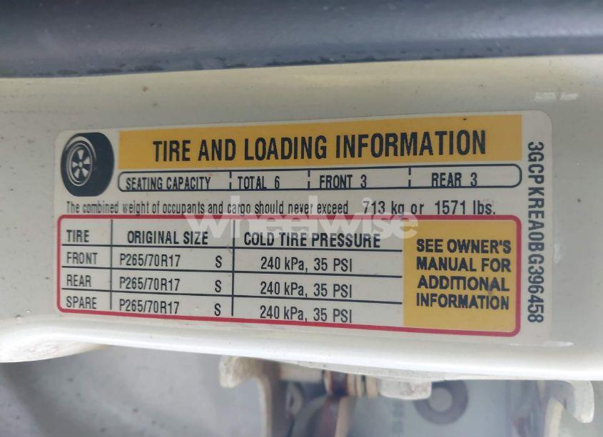 Photo 9 of 2011 Chevrolet Silverado 1500 LS (VIN 3GCPKREA0BG396458)