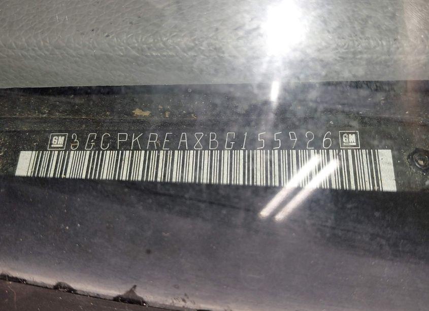 Photo 17 of 2011 Chevrolet Silverado 1500 LS (VIN 3GCPKREA8BG155926)