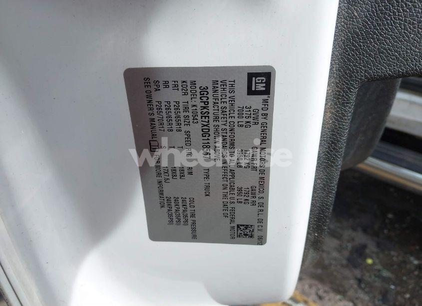 Photo 9 of 2013 Chevrolet Silverado 1500 LT (VIN 3GCPKSE7XDG118567)