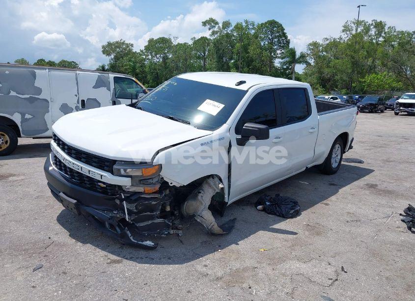 Photo 2 of 2021 Chevrolet Silverado 1500 2WD STANDARD BED WT (VIN 3GCPWAEF6MG423540)