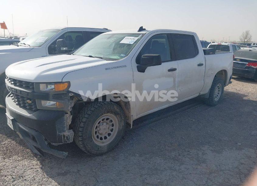Photo 2 of 2020 Chevrolet Silverado 1500 2WD SHORT BED WT (VIN 3GCPWAEH0LG159697)