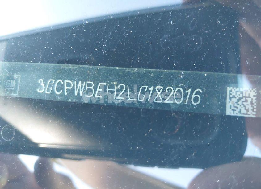 Photo 9 of 2020 Chevrolet Silverado 1500 2WD SHORT BED CUSTOM (VIN 3GCPWBEH2LG182016)