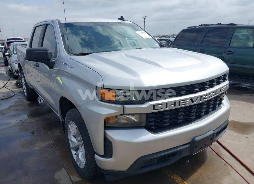 2021 Chevrolet Silverado 1500 2WD SHORT BED CUSTOM (VIN 3GCPWBEH7MG128776) main photo
