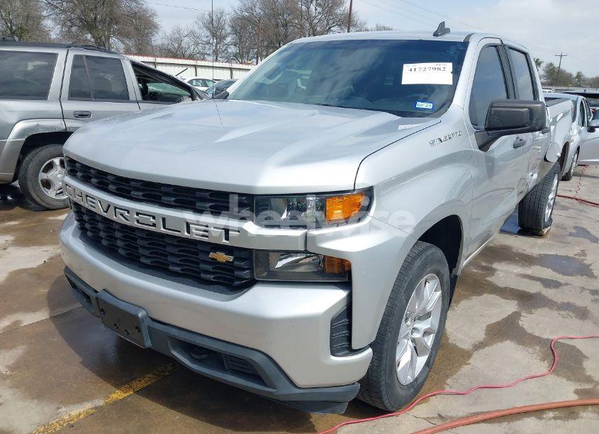 Photo 2 of 2021 Chevrolet Silverado 1500 2WD SHORT BED CUSTOM (VIN 3GCPWBEH7MG128776)