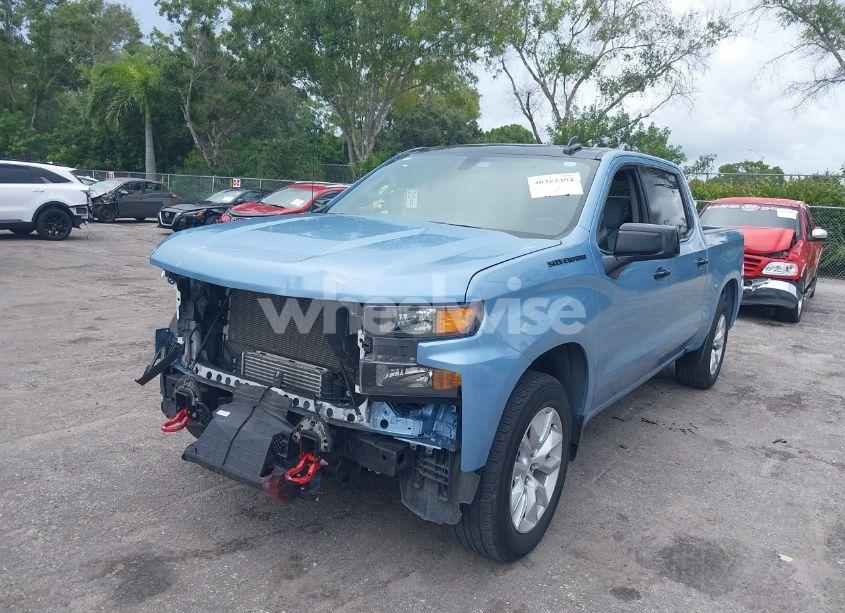 Photo 2 of 2022 Chevrolet Silverado 1500 LTD 2WD SHORT BED CUSTOM (VIN 3GCPWBEK4NG134709)